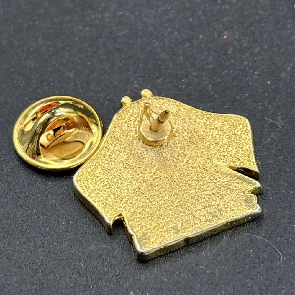 Canada Japan Crossed Flags Alberta 25‎ Years Lapel Hat Pin